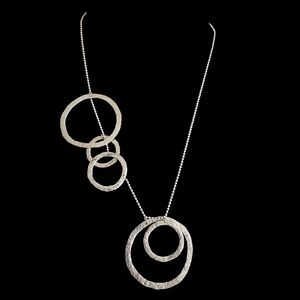 Sterling Silver Circle Necklace